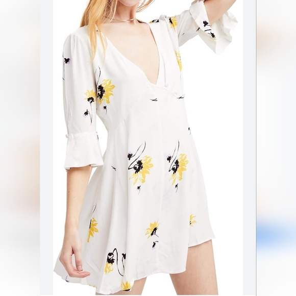 Free People Dresses & Skirts - ⭕️ PRICE FIRM Free People Time On My Side Mini Dress Size Small